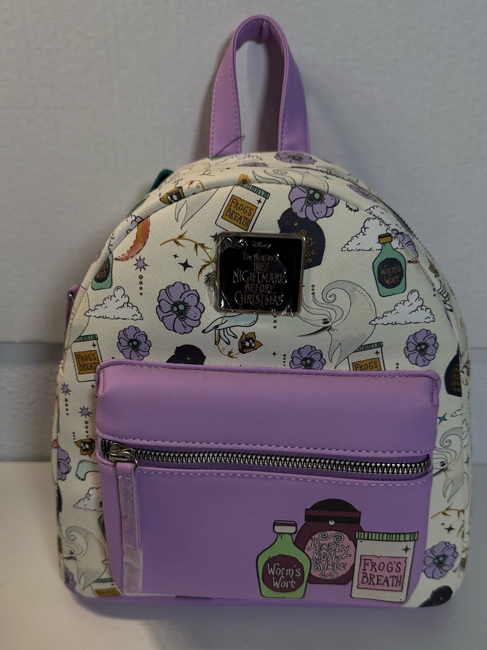 Loungefly Lavender & Cream The Nightmare Before Christmas Mini Backpack